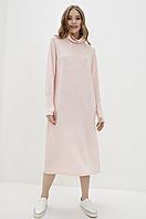 Платье с прямой линией и шерстяной тканью Silence 248 Peach 42(S) Розовый