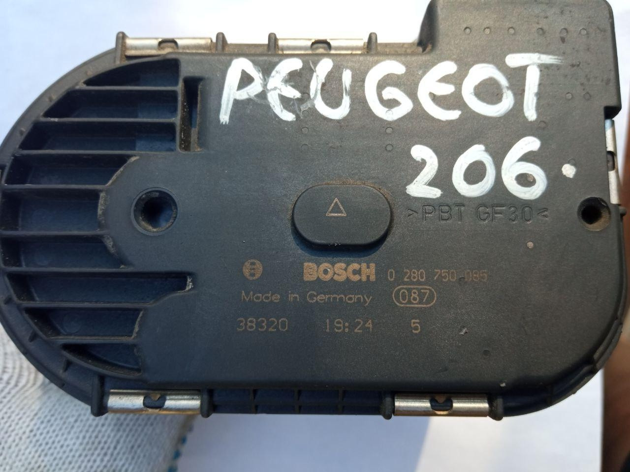 Дросельна заслінка Peugeot 206 Bosch 0 280 750 085 / 0280750085, фото 1