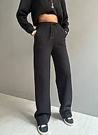 Спортивні штани жіночі на флісі 42-44, 46-48, 48-50 (3цв) "DOROFEEVA" від постачальника