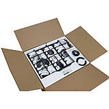 Варильна поверхня Скло бежева Газ-контроль Чавунна решітка Luxor RG 650 Rustik, Німеччина, фото 10