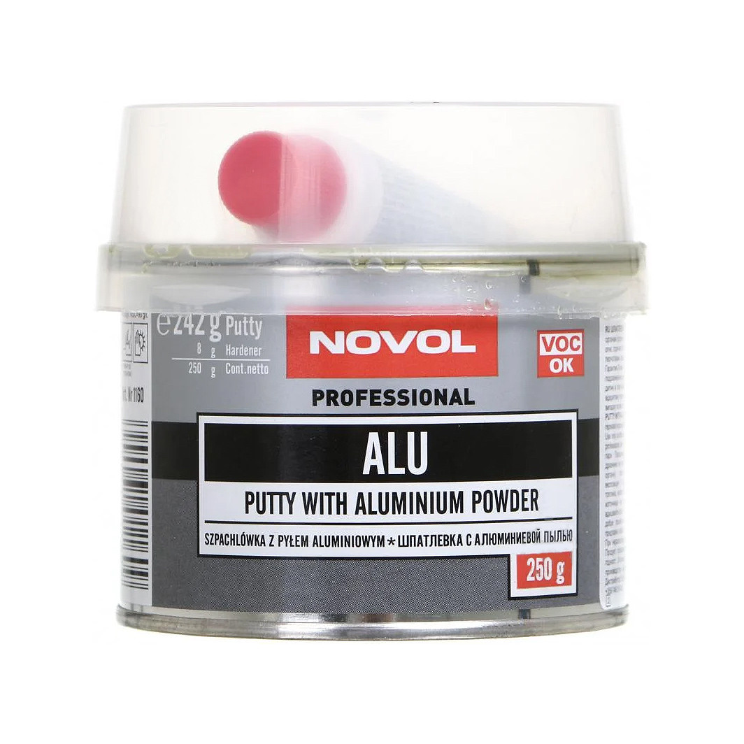 Novol Alu, 250 г (1160) шпаклівка, фото 1