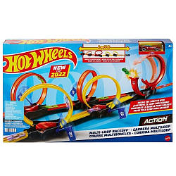 Дитячий трек Хот Вілс Hot Wheels Карколомні трюки в петлях