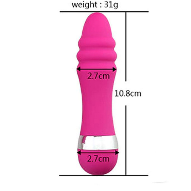 Інтимна іграшка Вібратор для сексу анальний вагінальний 11 см Vibrator Mini