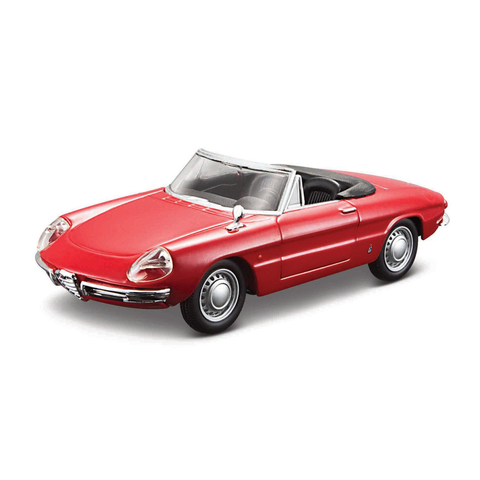 Автомодель "ALFA ROMEO SPIDER 1966" Bburago 18-43047, 1:32, Toyman