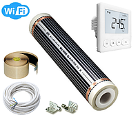 Комплект 4Heat FilmKit Sensor-5.0 інфрачервона плівка із сенсорним терморегулятором, 5 м2