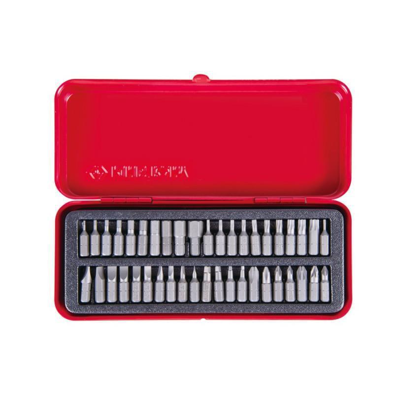 Набір біт 1/4" 42 шт. TORX, HEX, PZ, PH, SLOT KING TONY 1042CQ