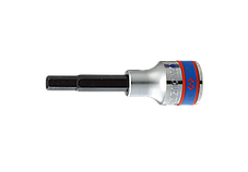Набір біт в головці 1/2" HEX 4-17 мм довгі 9шт KING TONY 4120PR, фото 4