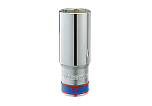 Набір довгих головок 1/2" 12-23 мм 8 шт (6-гранні) на палантині KING TONY 4308MR10, фото 5