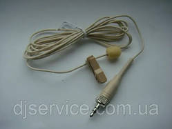 Петличка Китай ME2 телесна для передавача Sennheiser sk100 (ew100g2)