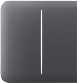 Ajax SideButton (2-gang) graphite Кнопка