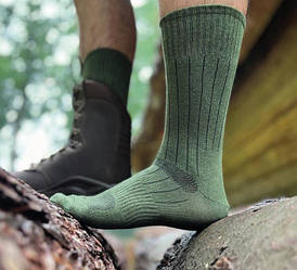 Тактичні зимові шкарпетки для ЗСУ зелені Bandit SH-00340-42