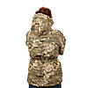 Тактична зимова куртка піксель МОЛЛІ KT-002S, фото 4