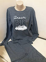 Теплая женская ангоровая пижама кашемир Турция размер 52 54 56 58 60 52