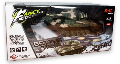 Іграшковий акумуляторний танк на радіокеруванні Fancy Stunt М1:32 || Р/К Моделі