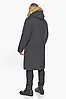 Графітова зимова чоловіча довга куртка з галявкою Braggart Arctic, Німеччина, фото 3