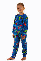 Пижама для мальчика 122, синий
