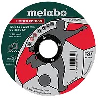 Metabo Limited Edition Soccer (616259000) Відрізний круг по металу 125 x 1,0 x 22,23 мм, Inox, TF 41