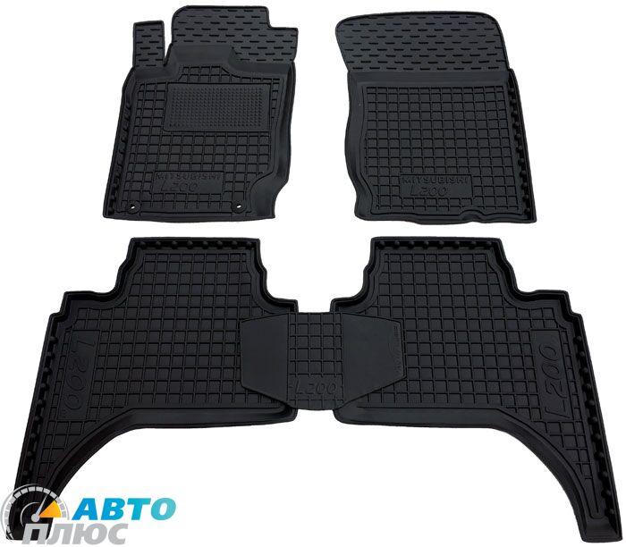 Автомобільні килимки в салон Mitsubishi L200 2006- (ароб.) (Avto-Gumm)