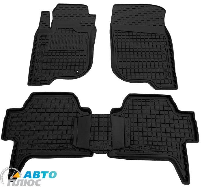 Автомобільні килимки в салон Mitsubishi Pajero Sport 2 2008- (Avto-Gumm)