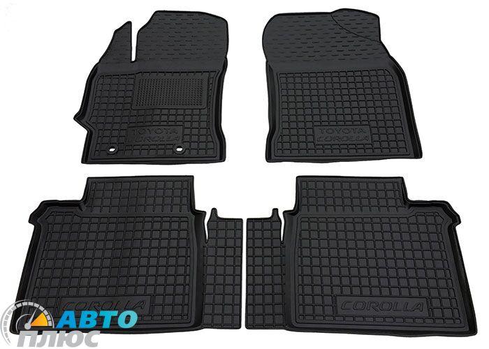 Автомобільні килимки в салон Toyota Corolla 2013-2019 (Avto-Gumm), фото 1