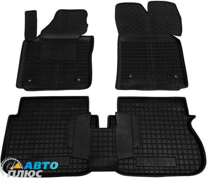 Автомобільні килимки в салон Volkswagen Caddy 2004-3 двері) (Avto-Gumm), фото 1
