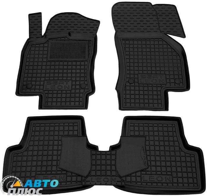 Автомобільні килимки в салон Seat Leon 2013- (5 дверей) (Avto-Gumm)