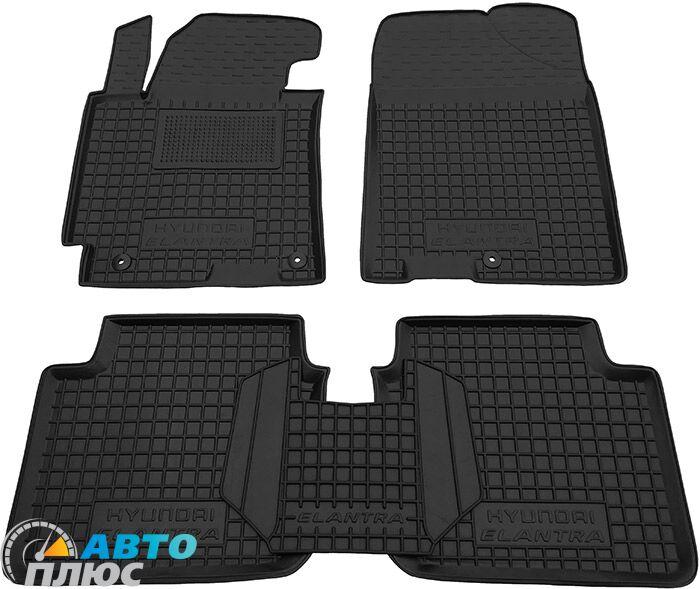 Автомобільні килимки в салон Hyundai Elantra 2011-2014 (MD) (Avto-Gumm), фото 1