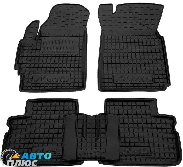 Автомобільні килимки в салон Daewoo Matiz 1998- (Avto-Gumm), фото 1
