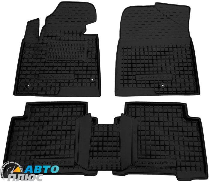 Автомобільні килимки в салон Hyundai Santa Fe (DM) 2012- (Avto-Gumm)
