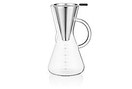 Кемекс для заварювання кави з фільтром ARDESTO Black Mars, 600 мл, AR0706CM