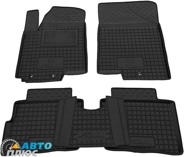 Автомобільні килимки в салон Kia Soul 2008-2014 (Avto-Gumm)
