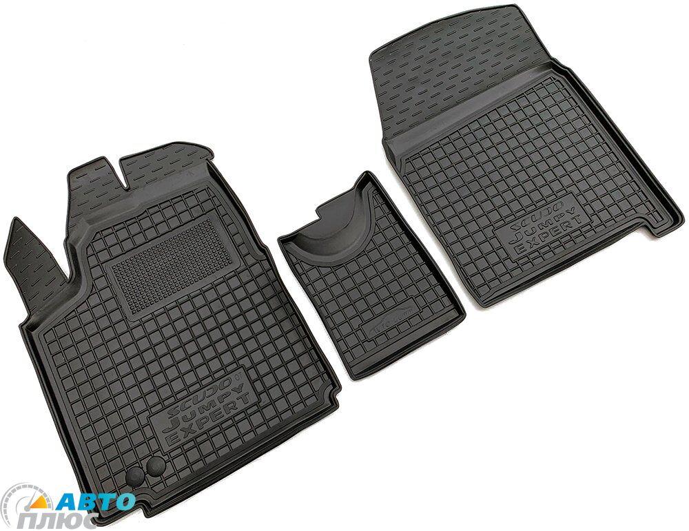 Автомобільні килимки в салон Citroen Jumpy 07-/Fiat Scudo 07-/Peugeot Expert 07- (V2.0) (Avto-Gumm)