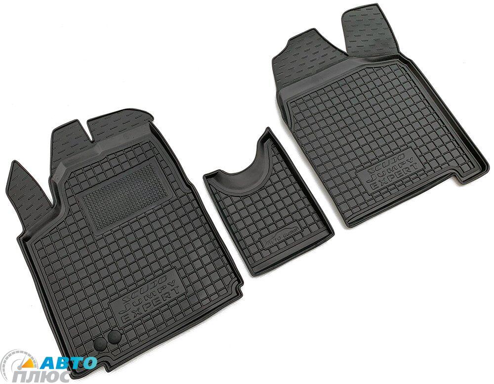 Автомобільні килимки в салон Citroen Jumpy 07-/Fiat Scudo 07-/Peugeot Expert 07- (V1.6) (Avto-Gumm), фото 1