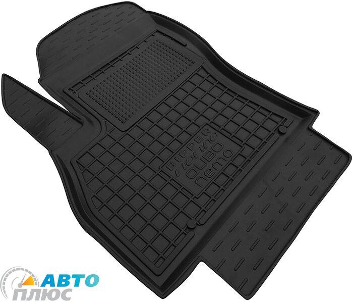 Водійський килимок у салон Fiat Qubo/Fiorino 08-/Citroen Nemo 07-/Peugeot Bipper 08- (Avto-Gumm)