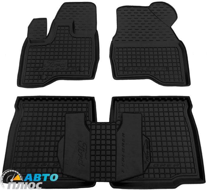 Автомобільні килимки в салон Ford Explorer 2010- (Avto-Gumm)