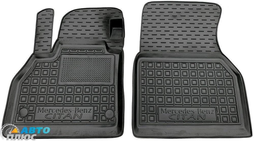 Передні килимки в автомобіль Mercedes Citan 2012- (Avto-Gumm)