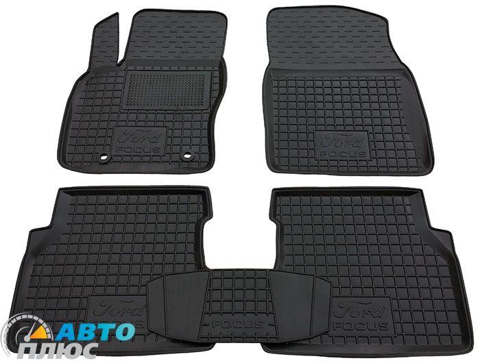 Автомобільні килимки в салон Ford Focus 2 2004- (Avto-Gumm)