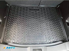 Автомобільний килимок у багажник Suzuki S-Cross 2022- нижня полиця (AVTO-Gumm)