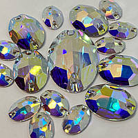 Swarovski 3210 Crystal AB 16x11mm