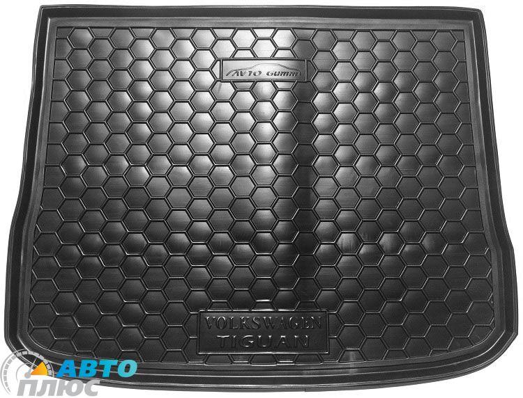 Автомобільний килимок у багажник Volkswagen Tiguan 2007-2016 (Avto-Gumm)