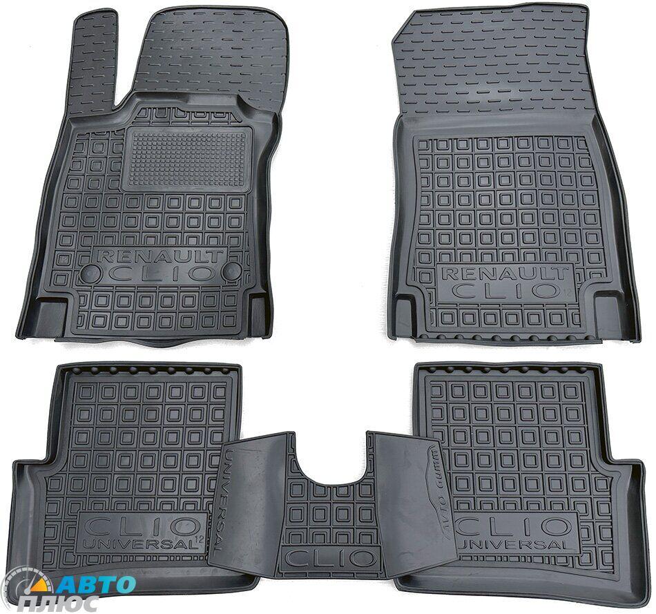 Автомобільні килимки в салон Renault Clio 4 2012- Universal (AVTO-Gumm)