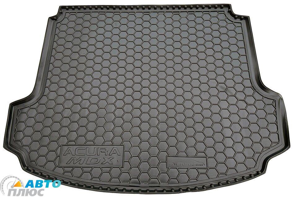 Автомобільний килимок у багажник Acura MDX 2006-2014 (Avto-Gumm), Чорний