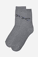 Шкарпетки чоловічі махрові сірого кольору розмір 40-45 166898L