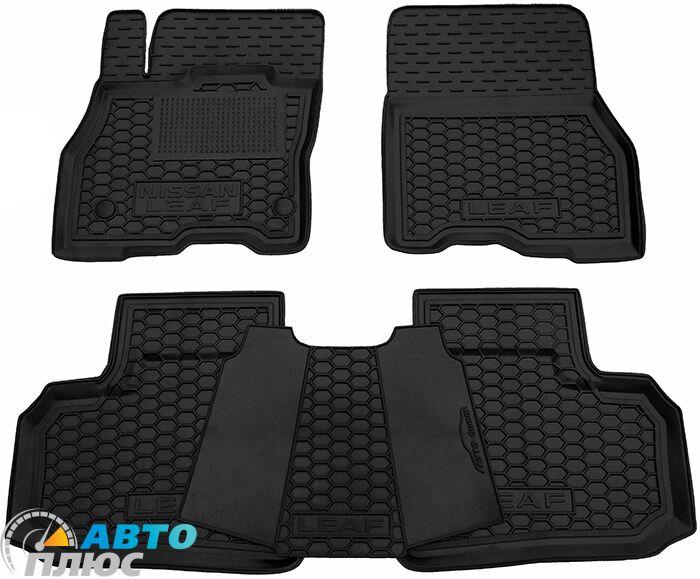 Автомобільні килимки в салон Nissan Leaf 2012-2018 (AVTO-Gumm), фото 1