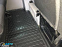 Автомобільні килимки в салон Volkswagen T5 Caravelle 2010- (2-й ряд) без печки (Avto-Gumm), фото 4