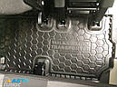 Автомобільні килимки в салон Volkswagen T5 Caravelle 2010- (3-й ряд) з пічкою (Avto-Gumm), фото 8