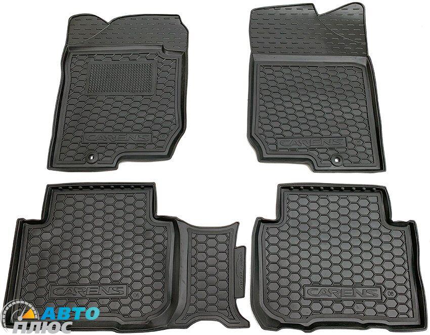 Автомобільні килимки в салон Kia Carens 2006- МКПП (Avto-Gumm), фото 1