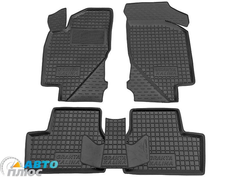 Автомобільні килимки в салон ВАЗ Lada Kalina 04-/Granta 11- (Avto-Gumm), фото 1