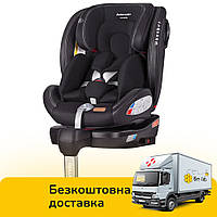 Автокресло CARRELLO Asteroid+ (0+1+2+3, ISOFIX с поворотом и опорной стойкой) CRL-15801 Onyx Black Черный