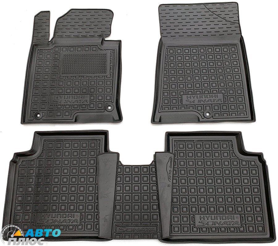 Автомобільні килимки в салон Hyundai Sonata LF/8 2016- (Avto-Gumm), фото 1